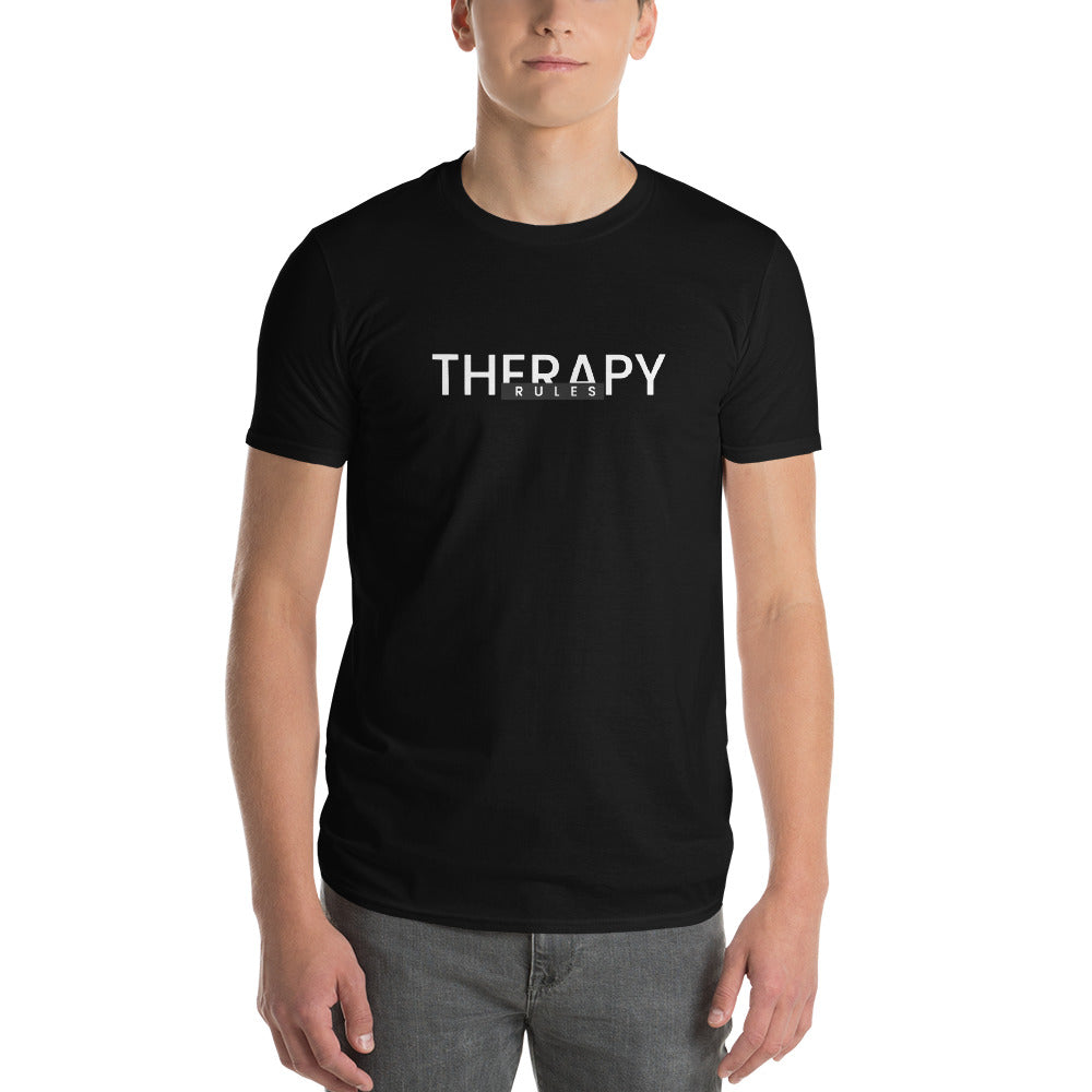 Unisex Short-Sleeve T-Shirt- Therapy Rules Modern